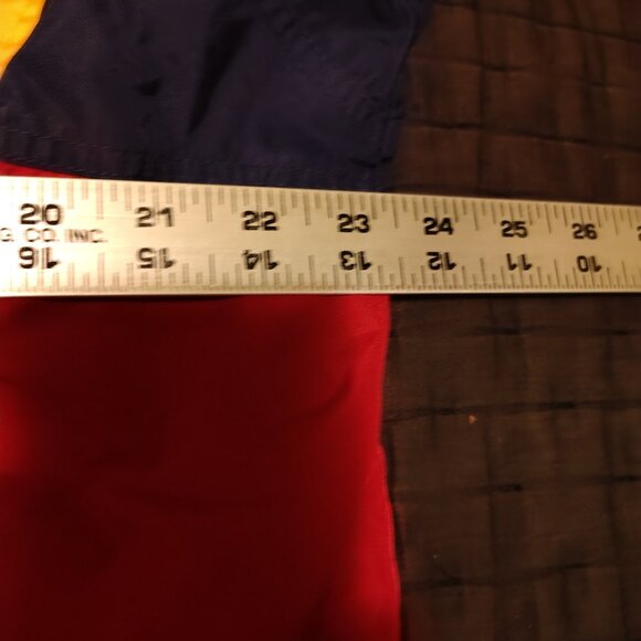 VINTAGE Columbia Sport Jacket Women's Medium Red Full Zip Hooded Ski Baggy - Picture 15 of 16